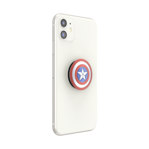 Aluminum Captain America's Shield PopGrip, PopSockets