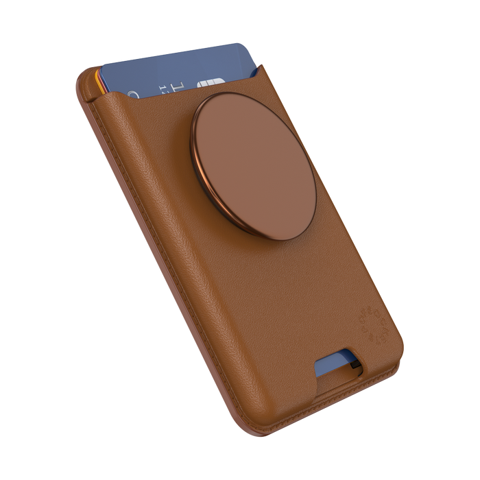 Cognac Softgoods PopWallet+ สำหรับ MagSafe, PopSockets