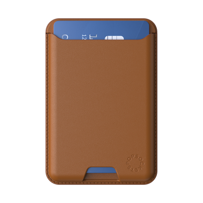 Cognac Softgoods PopWallet for MagSafe