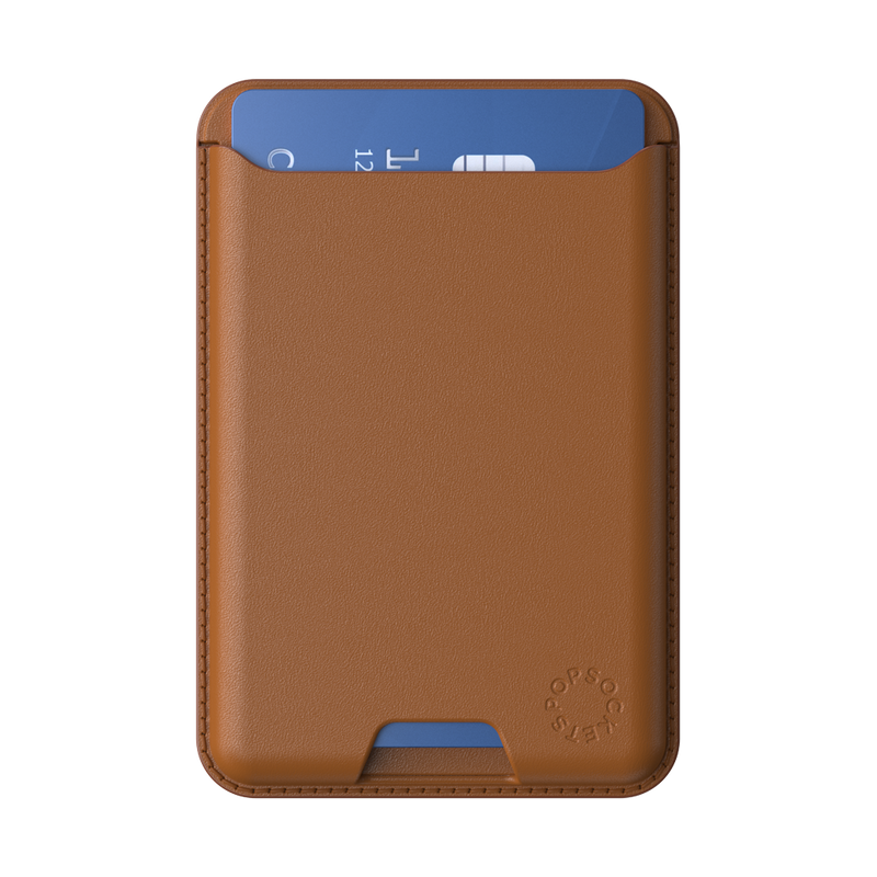 Cognac Softgoods PopWallet for MagSafe