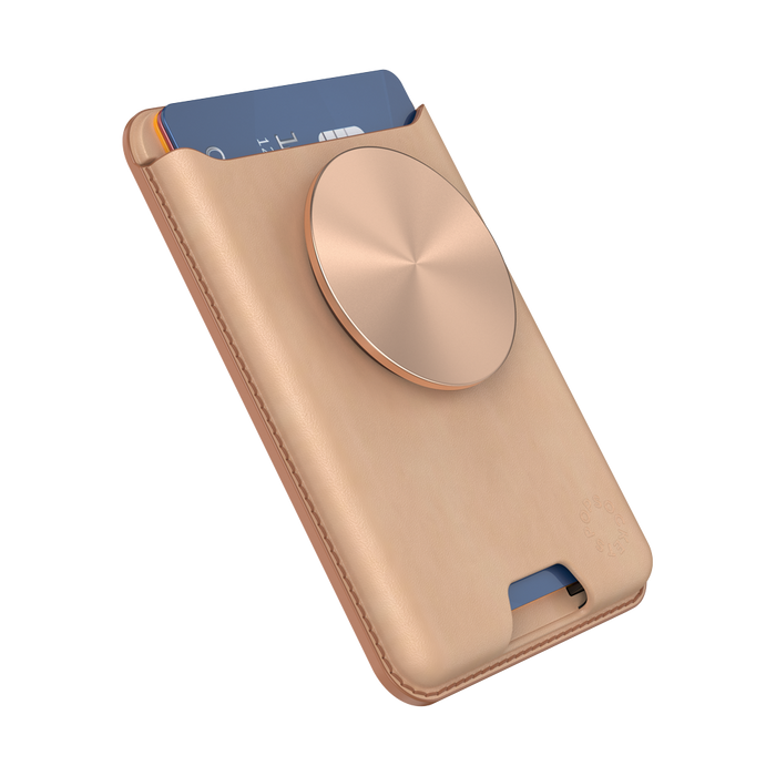Vegan Tan Nigiri PopWallet+ for MagSafe, PopSockets