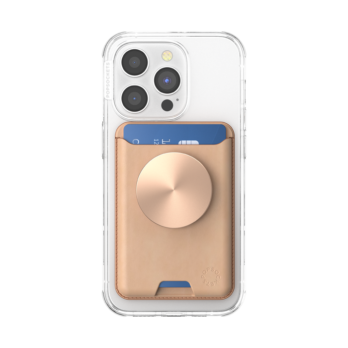 Vegan Tan Nigiri PopWallet+ for MagSafe, PopSockets