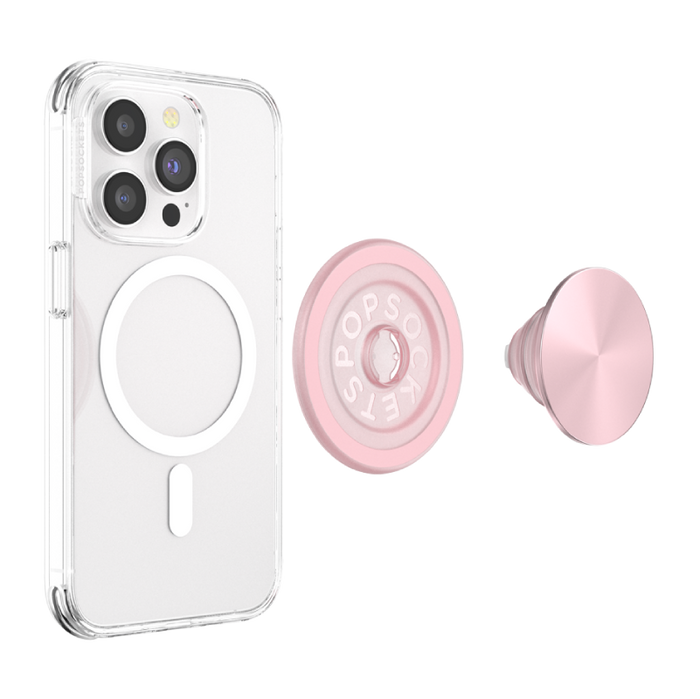 Dusty Rose Aluminum PopGrip สำหรับ MagSafe, PopSockets