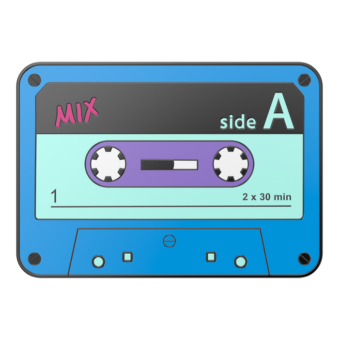 Mix Tape Enamel PopGrip, PopSockets