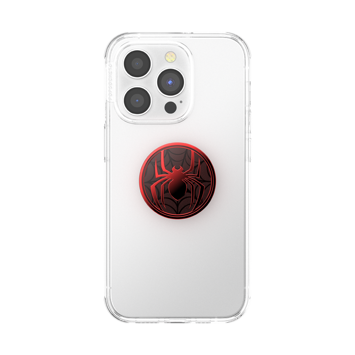 Enamel Miles Morales Suit PopGrip, PopSockets