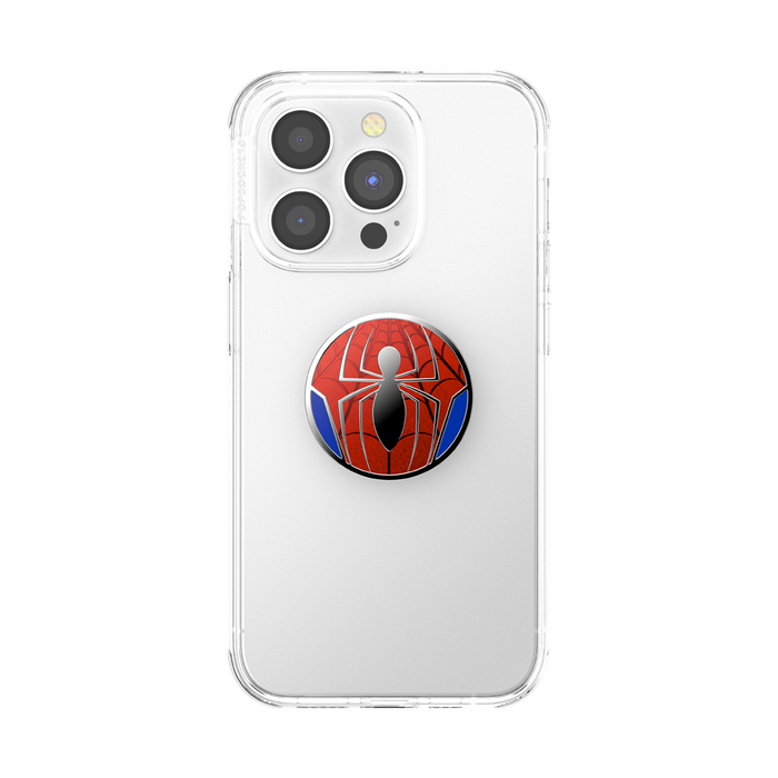 Enamel Peter Parker Suit PopGrip, PopSockets