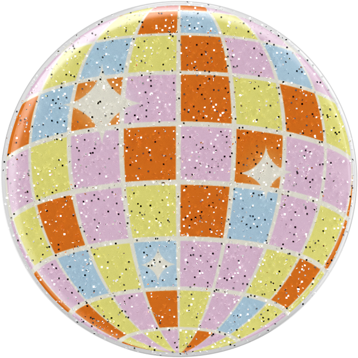 Retro Disco Glitter PopGrip, PopSockets