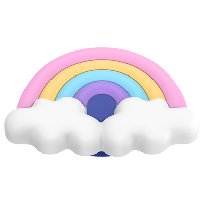 Rainbow Fluff PopGrip