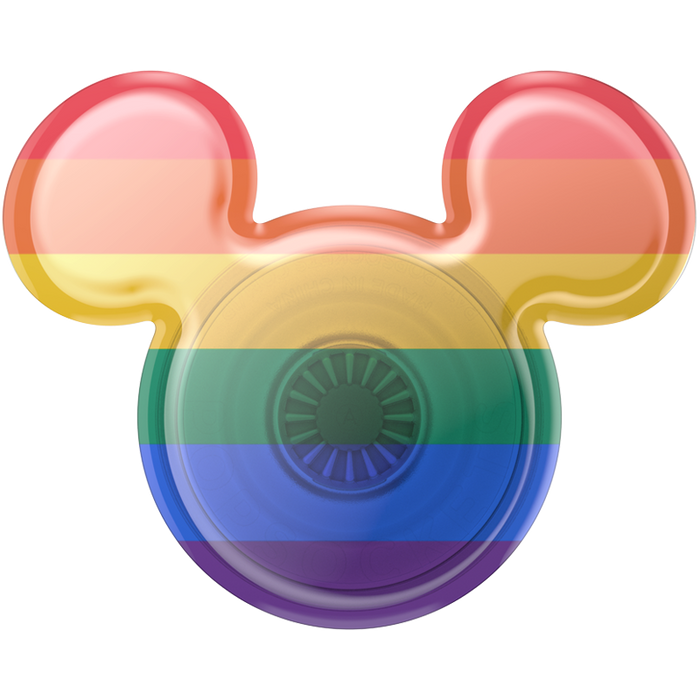 Earridescent Translucent Rainbow Mickey PopGrip, PopSockets