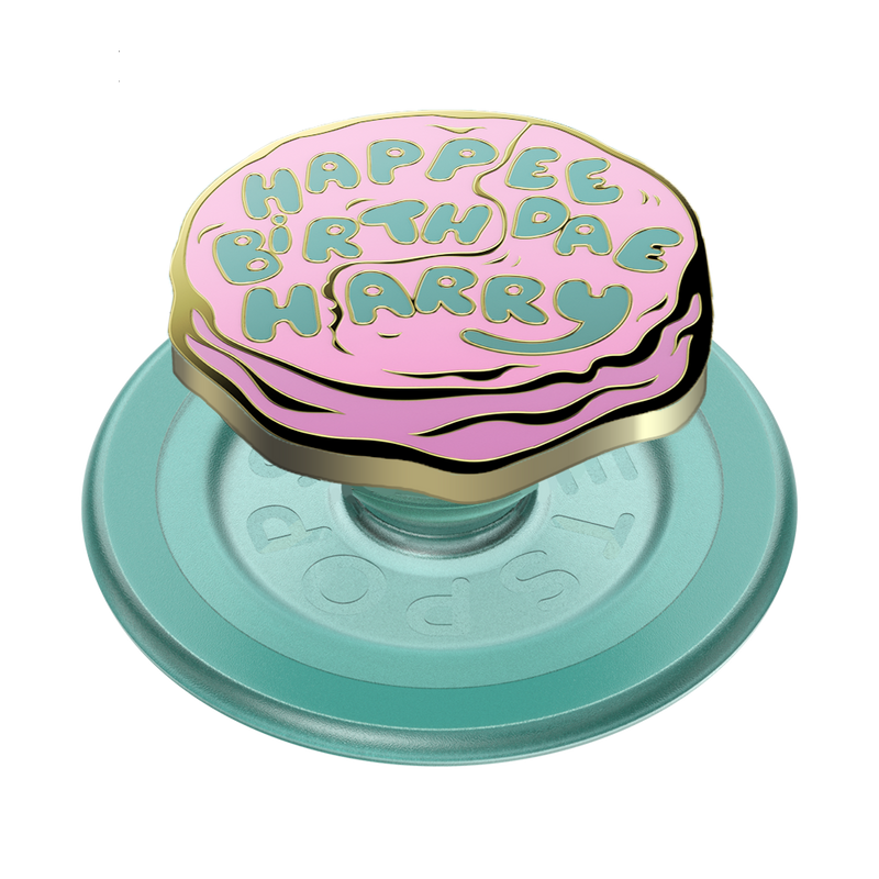 Enamel Happee Birthdae Harry PopGrip for MagSafe