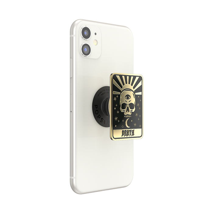 Enamel Death Tarot Card PopGrip, PopSockets