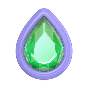 Emerald Green Crystal Tear PopGrip, PopSockets