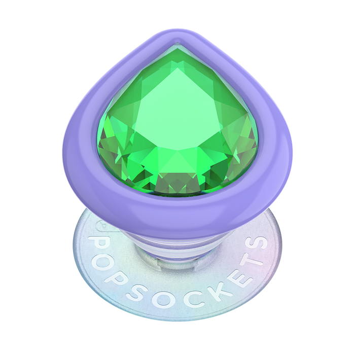 Emerald Green Crystal Tear PopGrip, PopSockets