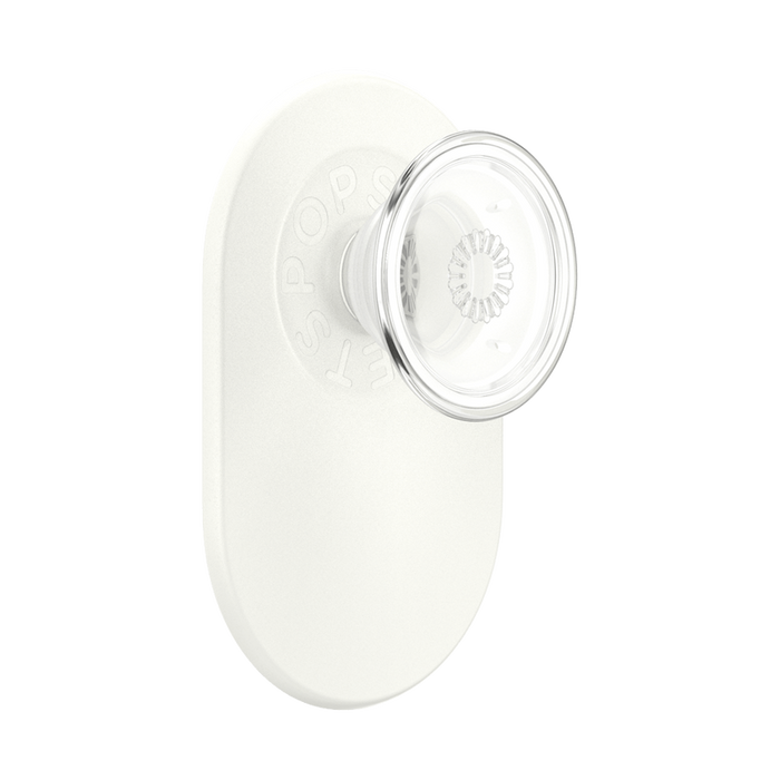 White PopGrip for MagSafe, PopSockets