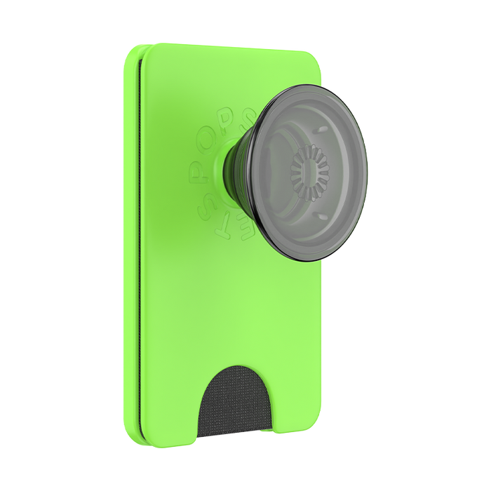 Slime Green PopWallet+ for MagSafe, PopSockets
